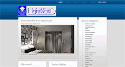Desktop Screenshot of lightworld.co.za