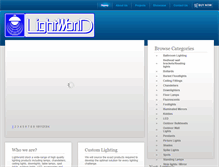 Tablet Screenshot of lightworld.co.za